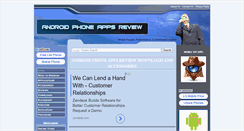 Desktop Screenshot of androidphoneappsreview.com